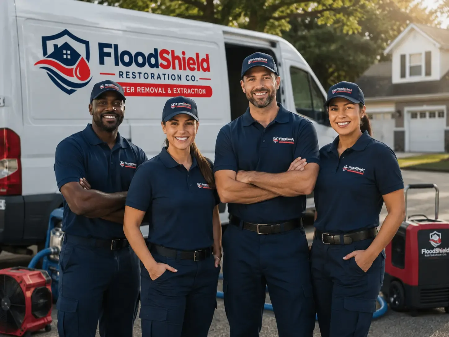 Flood Damage Restoration company in Fairbank, PA